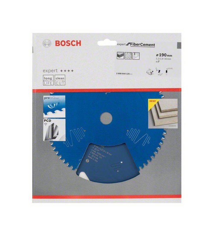 Bosch 2 608 644 125 lame pentru ferăstraie circulare 19 cm 1 buc.