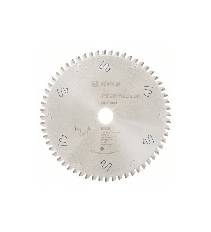 Bosch 2608642102 lame pentru ferăstraie circulare 25,4 cm 1 buc.