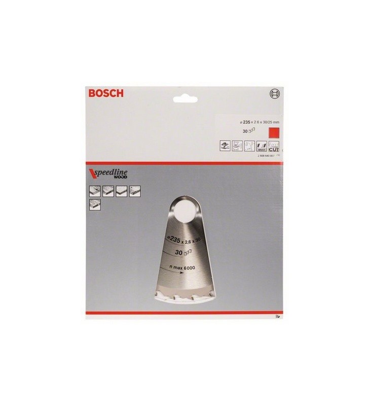 Bosch 2 608 640 807 lame pentru ferăstraie circulare 23,5 cm 1 buc.