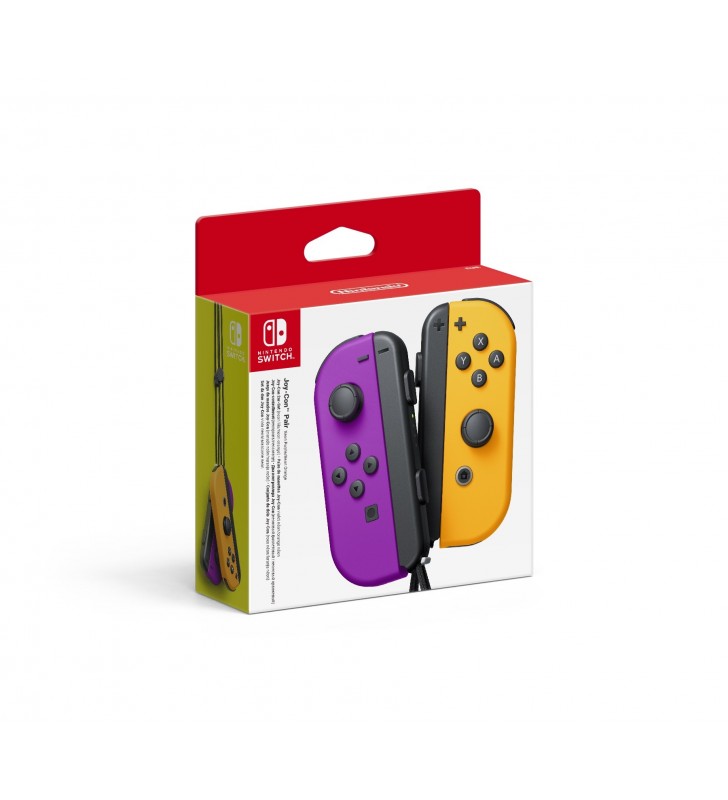 Nintendo Joy-Con Negru, Portocală, Purpuriu Bluetooth Gamepad Analog/ Digital Nintendo Switch