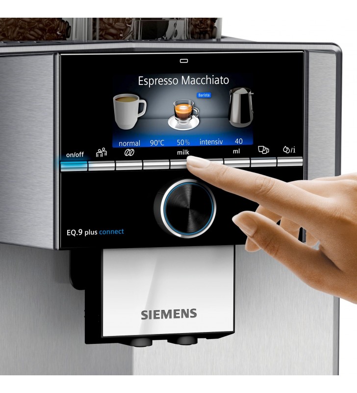 Siemens EQ.9 TI9578X1DE cafetiere Complet-automat Aparat espresso 2,3 L