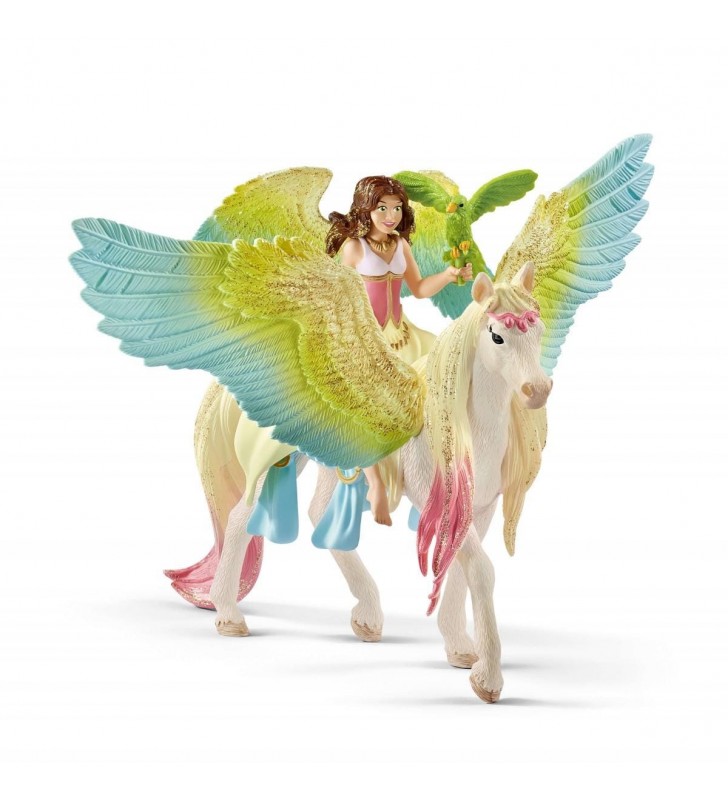 Schleich bayala Fairy Surah with glitter Pegasus