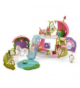 Schleich bayala Glittering flower house with unicorns, lake and stable