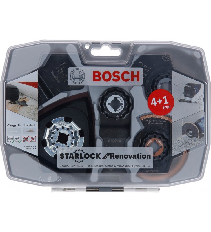 Bosch 2 608 664 624 accesoriu pentru unelte multifuncționale Set pale