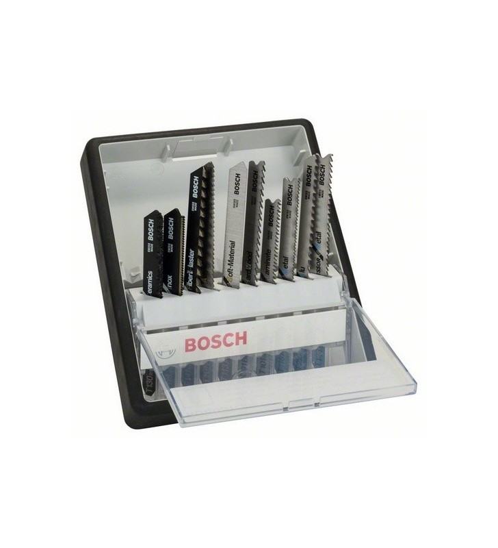 Bosch 2 607 010 574 lamă pentru fierestrău mecanic, fierăstrău de traforaj/fierăstrău sabie Lamă ferăstrău mecanic 10 buc.
