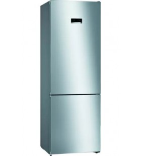 Bosch Serie 4 KGN49XIEA combină frigorifică De sine stătător 438 L E Din oţel inoxidabil
