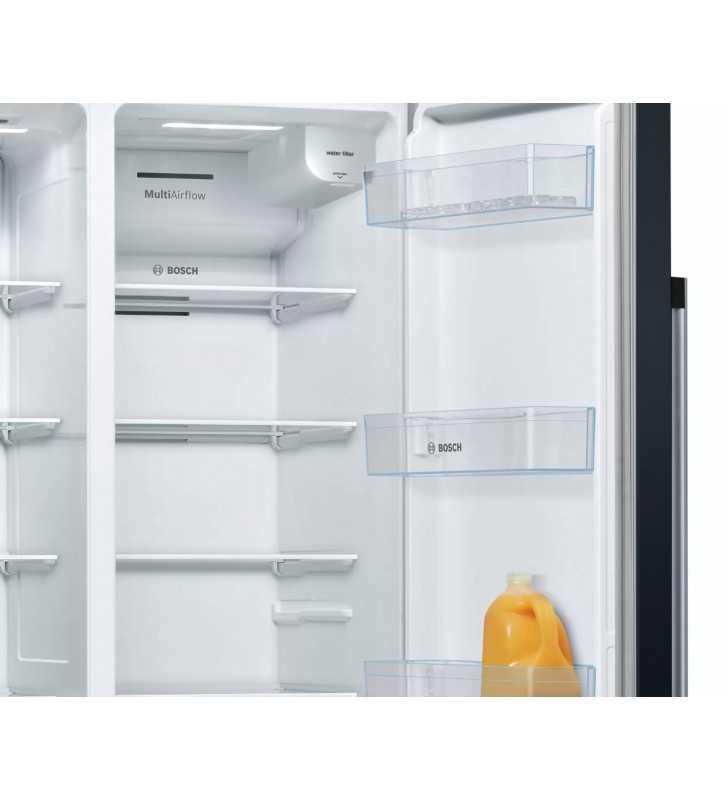 Bosch Serie 6 KAD93VBFP frigidere cu unități alipite (side by side) De sine stătător 562 L F Negru