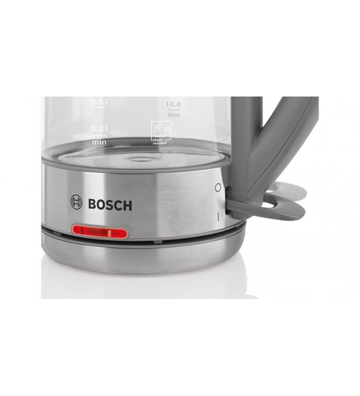 Bosch TWK7090B fierbătoare electrice 1,5 L 2200 W Gri