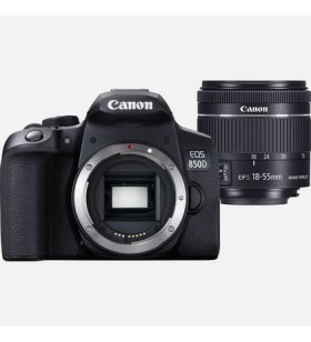 Canon EOS 850D Trusă cameră SLR 24,1 MP CMOS 6000 x 4000 Pixel Negru