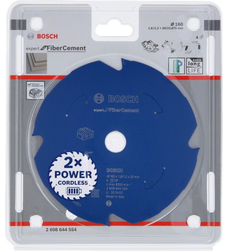 Bosch 2 608 644 554 lame pentru ferăstraie circulare 16 cm 1 buc.