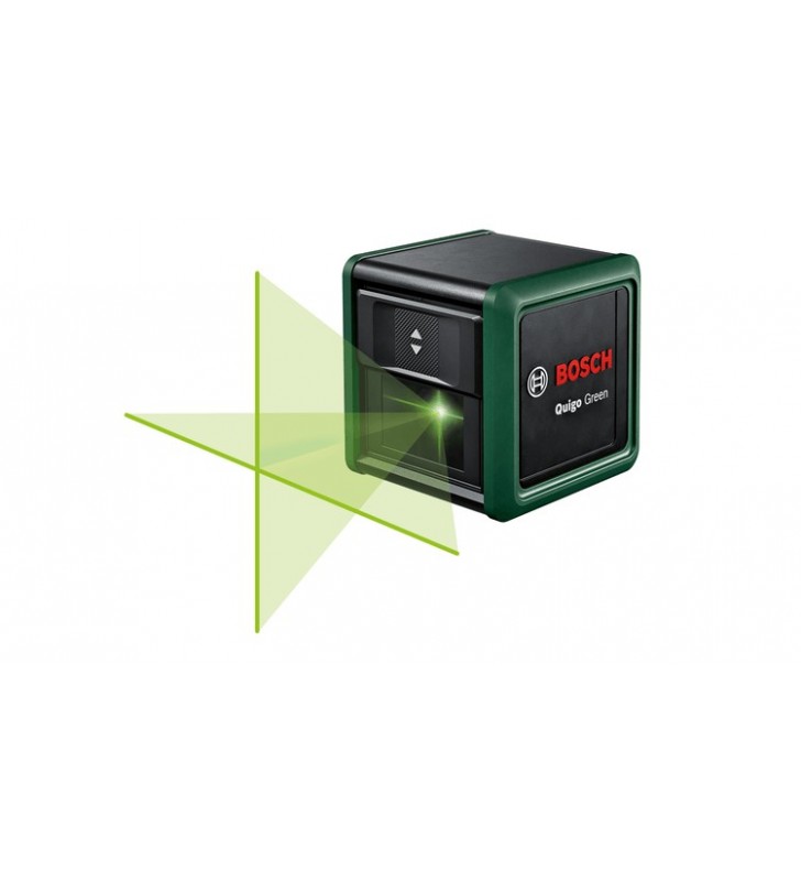Bosch Quigo Green Nivelă laser cu linii 12 m 500-540 nm ( 10mW)