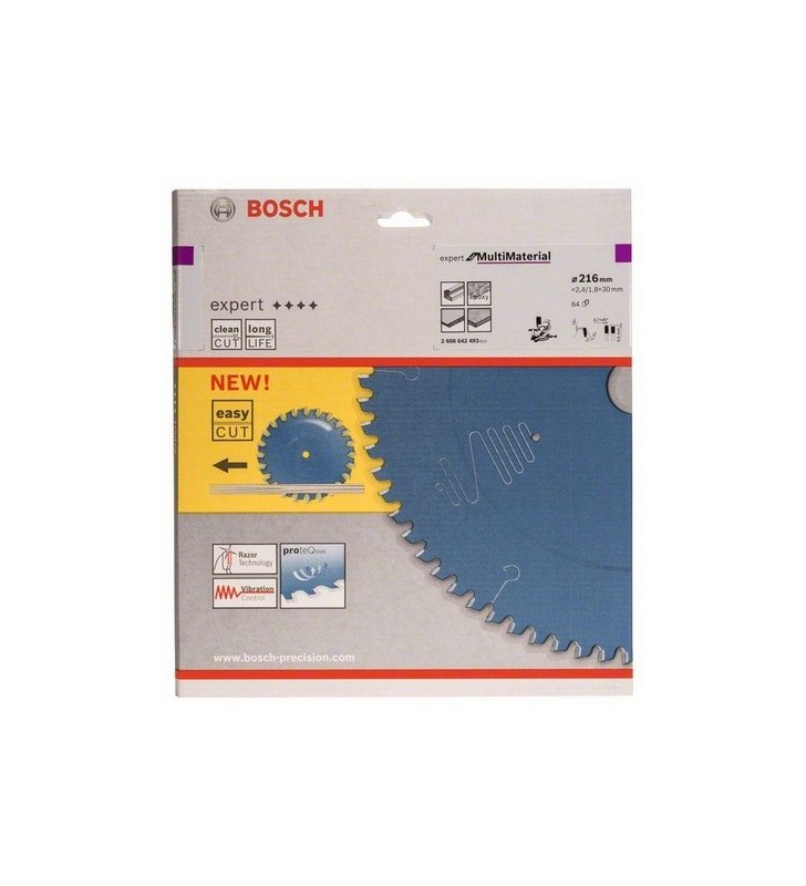 Bosch 2 608 642 493 lame pentru ferăstraie circulare 21,6 cm 1 buc.