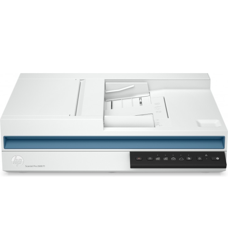 HP Scanjet Pro 2600 f1 Scaner Flatbed & ADF 600 x 600 DPI A4 Alb
