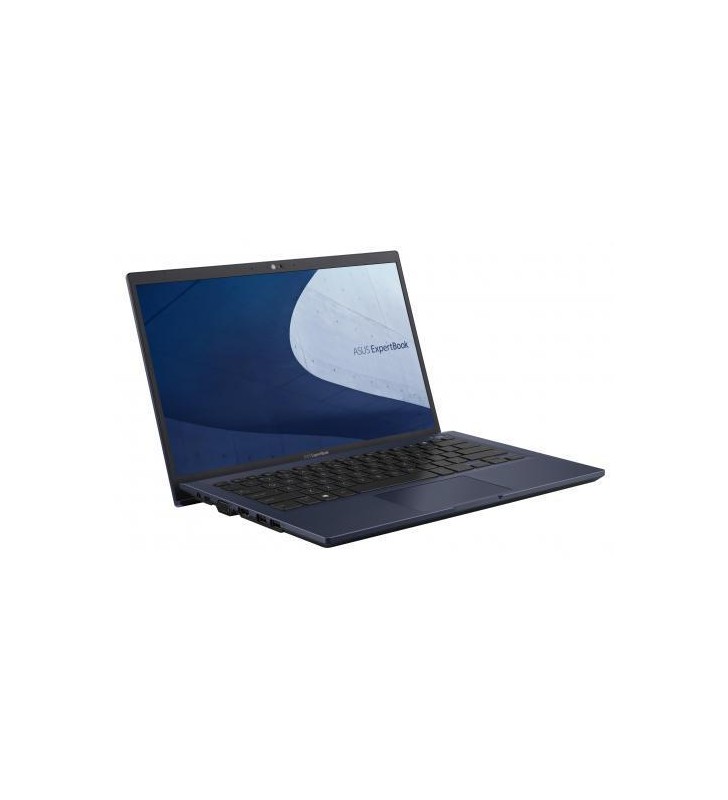 Laptop ASUS ExpertBook B1400CEAE-EB2820, Intel Core i5-1135G7, 14inch, RAM 8GB, SSD 512GB, Intel Iris Xe Graphics, No OS, Star Black