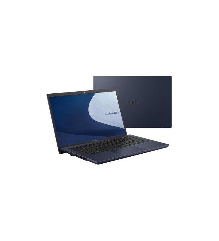 Laptop ASUS ExpertBook B1400CEAE-EB2820, Intel Core i5-1135G7, 14inch, RAM 8GB, SSD 512GB, Intel Iris Xe Graphics, No OS, Star Black