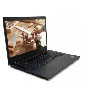 Laptop LENOVO ThinkPad T14 Gen 1, AMD Ryzen 5 Pro 4650U pana la 4.0GHz, 14" Full HD, 8GB, SSD 256GB, AMD Radeon Graphics, Windows 10 Pro, negru