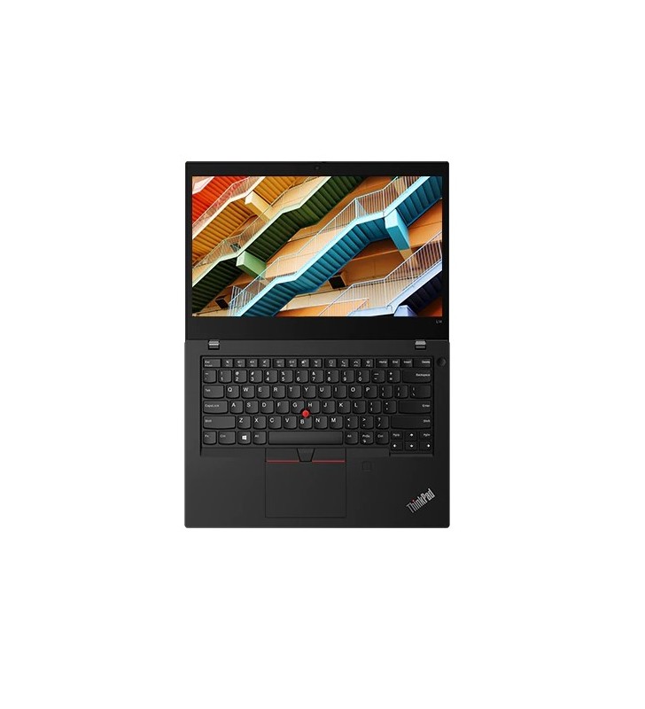Laptop LENOVO ThinkPad T14 Gen 1, AMD Ryzen 5 Pro 4650U pana la 4.0GHz, 14" Full HD, 8GB, SSD 256GB, AMD Radeon Graphics, Windows 10 Pro, negru
