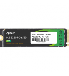 SSD Apacer AS2280P4U 2TB, PCI Express 3.0 x4, M.2