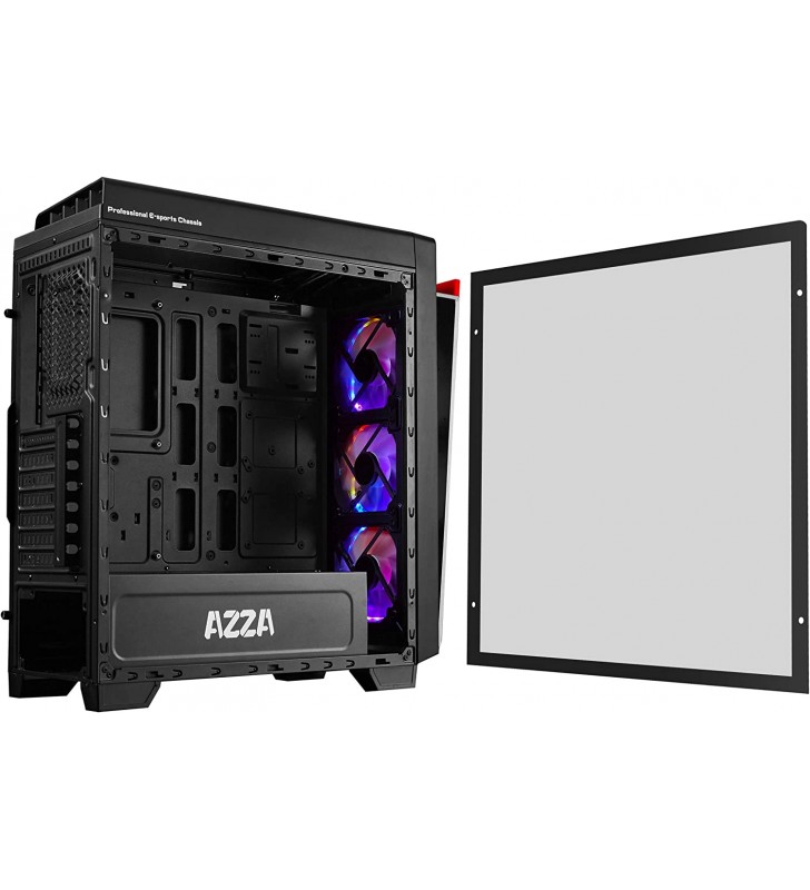 Azza CSAZ-270 - Obsidian Case with Digital RGB Fans