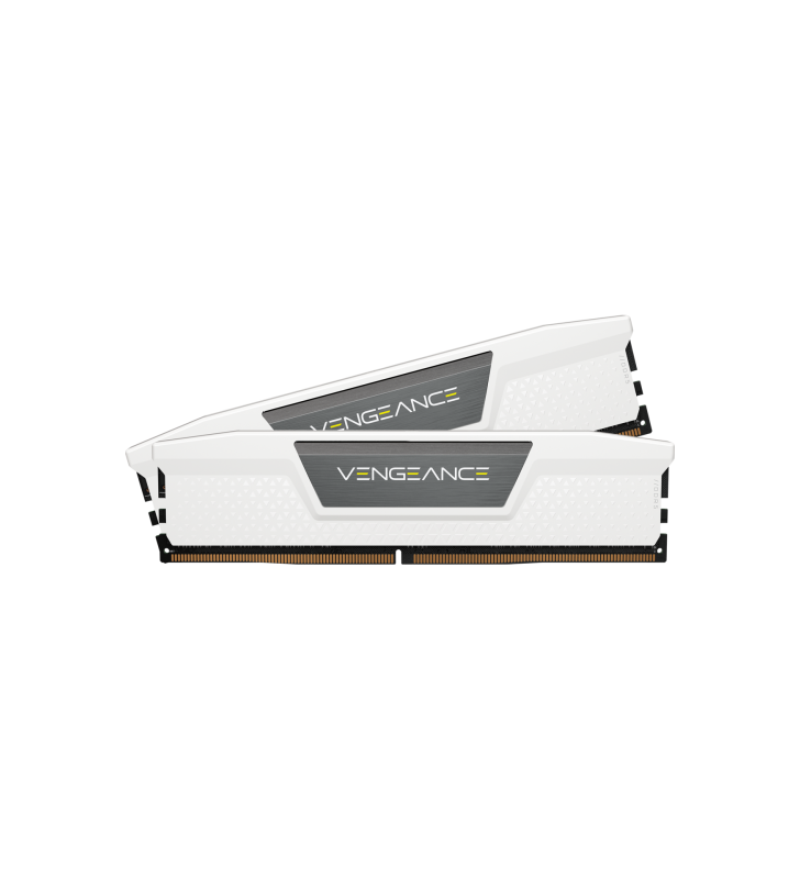 Kit Memorie Corsair Vengeance White 64GB, DDR5-5200MHz, CL40, Dual Channel