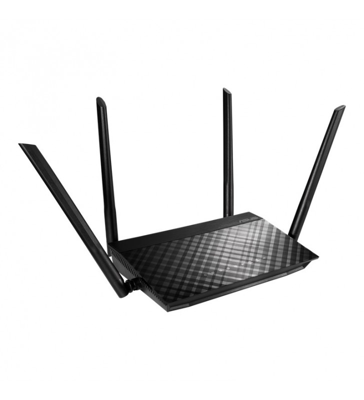 ASUS RT-AC1300G PLUS V3 router wireless Gigabit Ethernet Bandă dublă (2.4 GHz/ 5 GHz) 3G 4G Negru