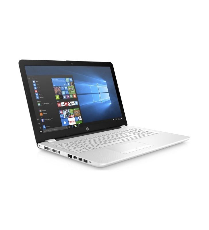 Laptop HP 15-bs150sa, Intel Celeron N3060 1.6 GHz, 4 GB DDR3, 500 GB HDD SATA,  Intel HD Graphics 400, Bluetooth, WebCam, Display 15.6" 1366 by 769, Fara Alimentator