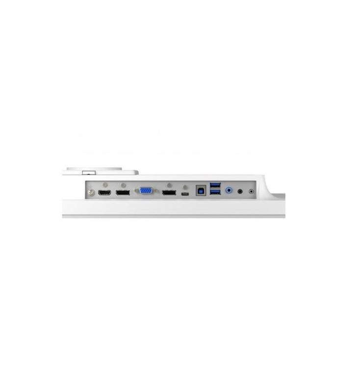 Monitor IPS LED NEC 24" EA242F, Full HD (1920 x 1080), VGA, HDMI, DisplayPort, Pivot, Boxe (Alb)