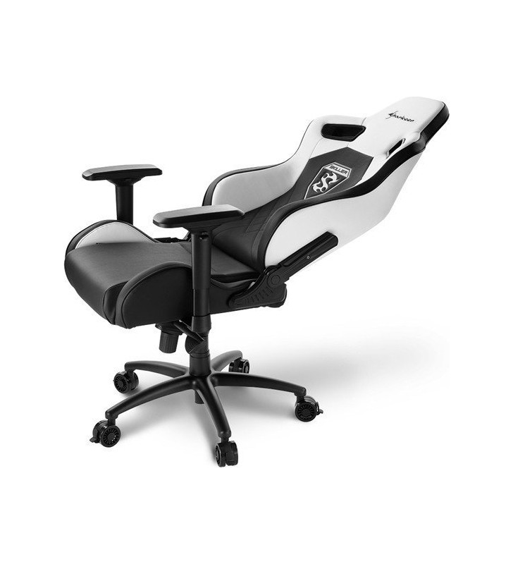 Sharkoon XXL Gaming Seat and XXLComfort, Skiller SGS4, Black/ white
