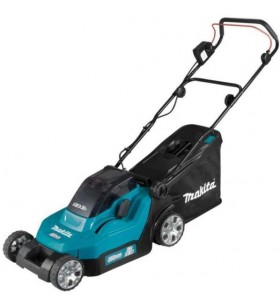 Makita cordless lawn mower DLM382PM2, 36Volt (2x18V) (blue / black, 2x Li-ion battery 4.0Ah)