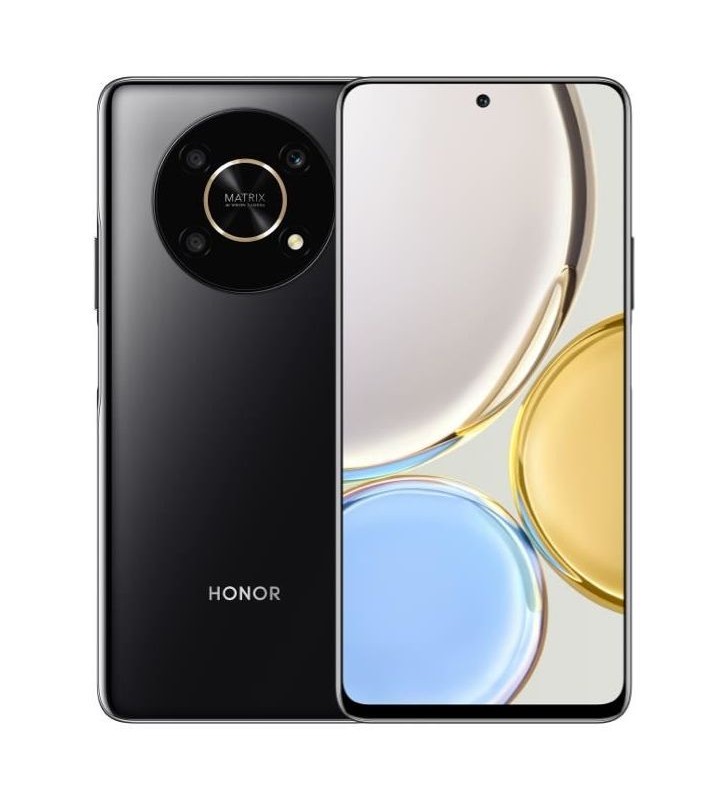 Honor Magic 4 Lite 5G Google Android Smartphone in black with 256 GB storage