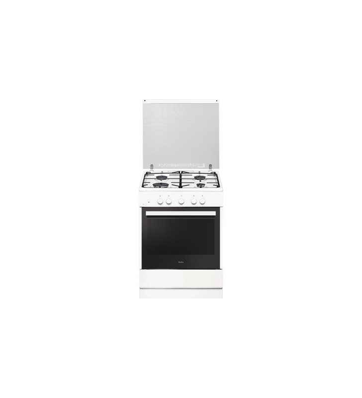 Standing stove Amica with gas hob SHGG 910 100 W usable volume 58 l WxHxD 600 x 850 x 600 mm
