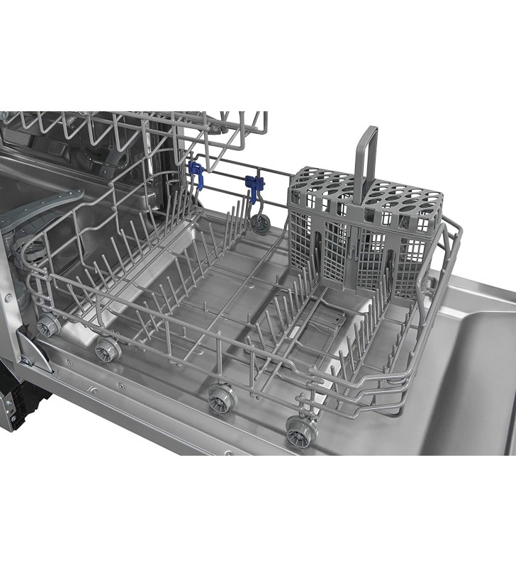 Exquisit EGSP2109-E-030E Built-In Dishwasher Fully Integrated 9 Place Settings Silver [Energy Class E]