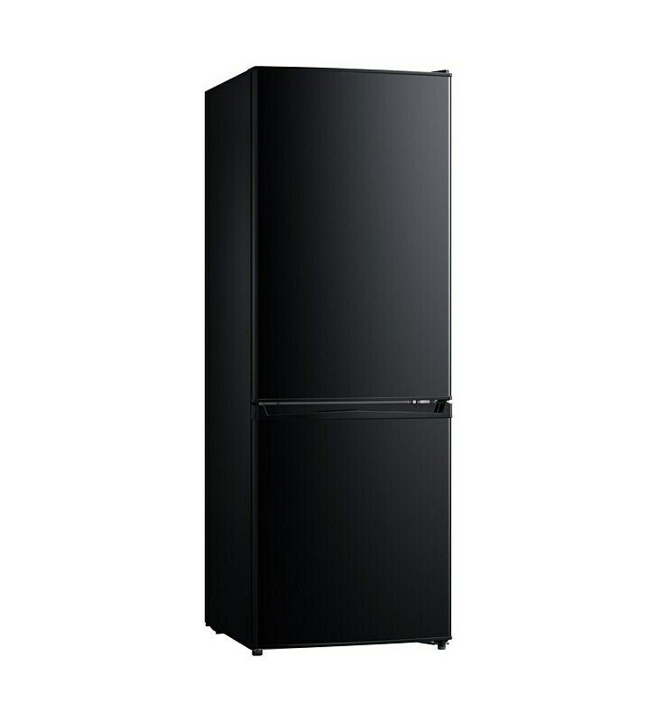 RESPEKTA KG142SLF fridge-freezer combination (E, 141.8 cm high, black)