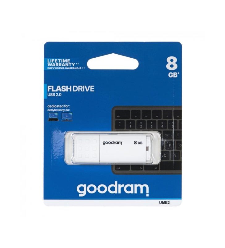 GOODRAM UME2-0080W0R11 GOODRAM memory USB UME2 8GB USB 2.0 White
