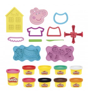 Play-Doh Peppa Pig F14975L0 consumabile pentru modelaj Set de joacă cu plastilină 458 g Multicolor 1 buc.