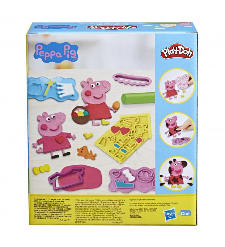 Play-Doh Peppa Pig F14975L0 consumabile pentru modelaj Set de joacă cu plastilină 458 g Multicolor 1 buc.