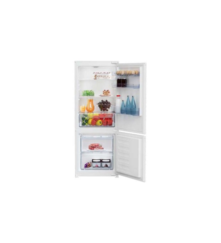 Beko BCSA240K3SN built-in fridge/freezer niche height 145 cm white, EEK F