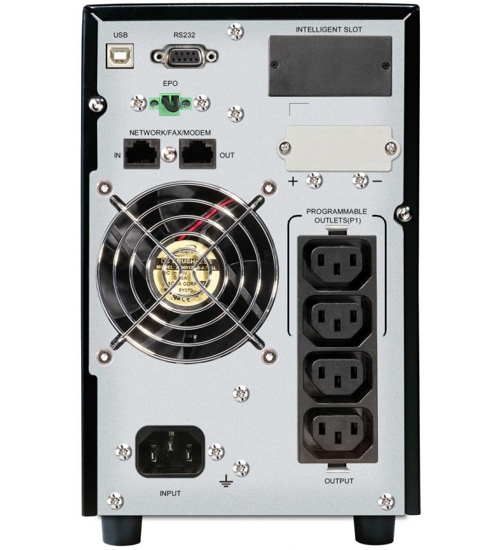 PowerWalker VFI 1500 CG PF1 - 1500VA, 1500W, 3:1, USB, RS-232, EPO