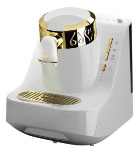 Espressor Arzum Okka, mocha machine (white / gold)
