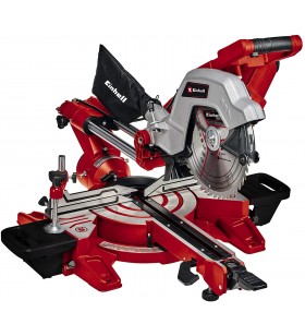Einhell 4300875 Drag, Crosscut and Mitre Saw TE-SM 254 Dual (2100 W, Drag Function, Laser, Angle Adjustment with Quick-Adjust Facility, Spindle Lock, Clamping Device, Incl Carbide Saw Blade)