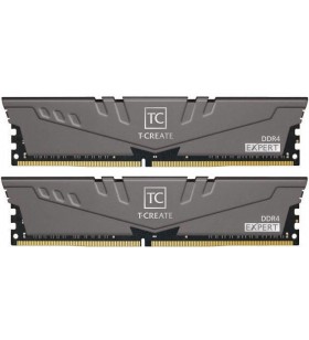 TEAMGROUP T-Create Expert Overclocking 10L DDR4 64GB Kit (2 x 32GB) 3600MHz (PC4 28800) CL18 Ram Desktop Memory Module - TTCED464G3600HC18JDC01