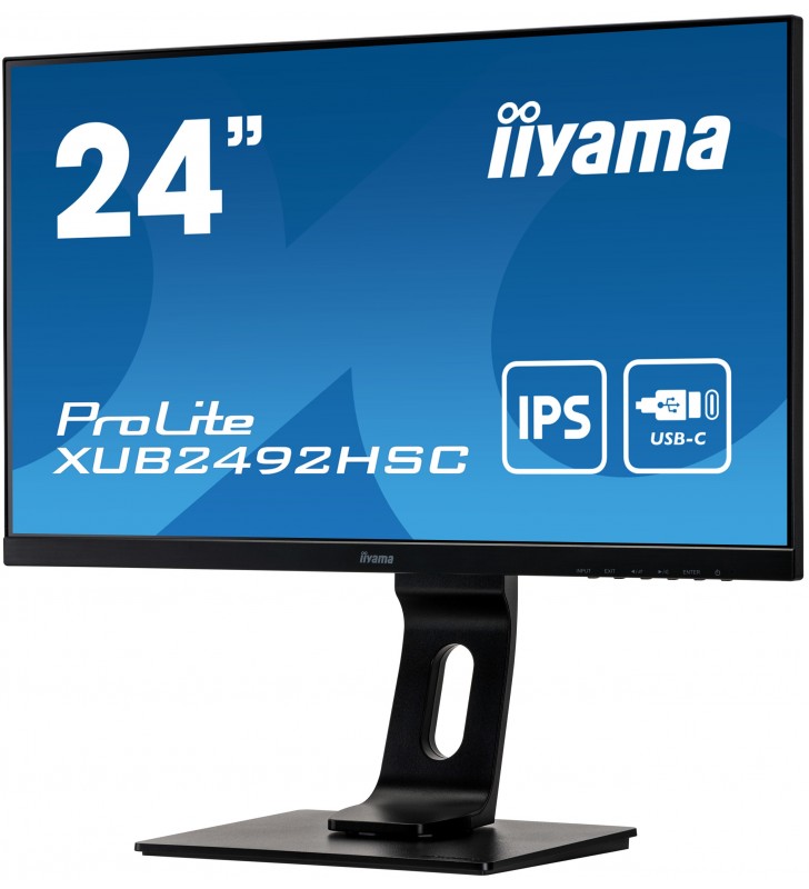 iiyama ProLite XUB2492HSC-B1 monitoare LCD 60,5 cm (23.8") 1920 x 1080 Pixel Full HD Negru