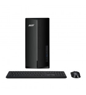 Acer Aspire TC-1760 i5-12400F Spaţiul de lucru Intel® Core™ i5 8 Giga Bites DDR4-SDRAM 512 Giga Bites SSD PC-ul Negru