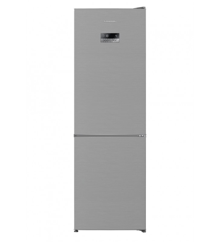 Grundig GKN 26840 XPN combină frigorifică De sine stătător 324 L A Din oţel inoxidabil