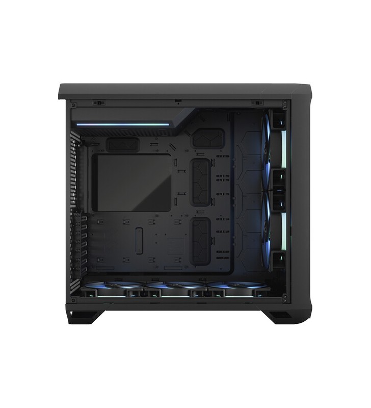 Fractal Design Torrent Mid-Tower Case with Light Tinted Tempered Glass Side Panel and RGB Fans (Black)