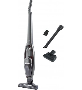 AEG QX8-2-ANIM 2-in-1 Battery Vacuum Cleaner / Slim Design / Multi-Floor Nozzle / Highly Effective on Carpets / Up to 55 min Running Time / 25.2 V / Includes Pet Hair Nozzle and Accessories / Freestanding / Grey