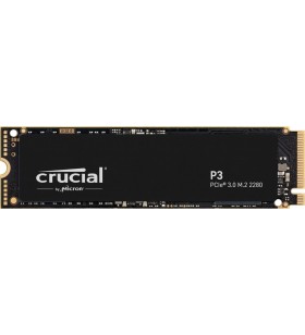 Crucial 500GB P3 PCIe 3.0 3D NAND NVMe M.2 SSD, up to 3500MB/s - CT500P3SSD8