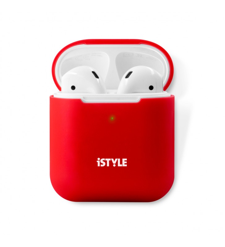 iSTYLE Silicone Cover AirPods 2nd gen - Red