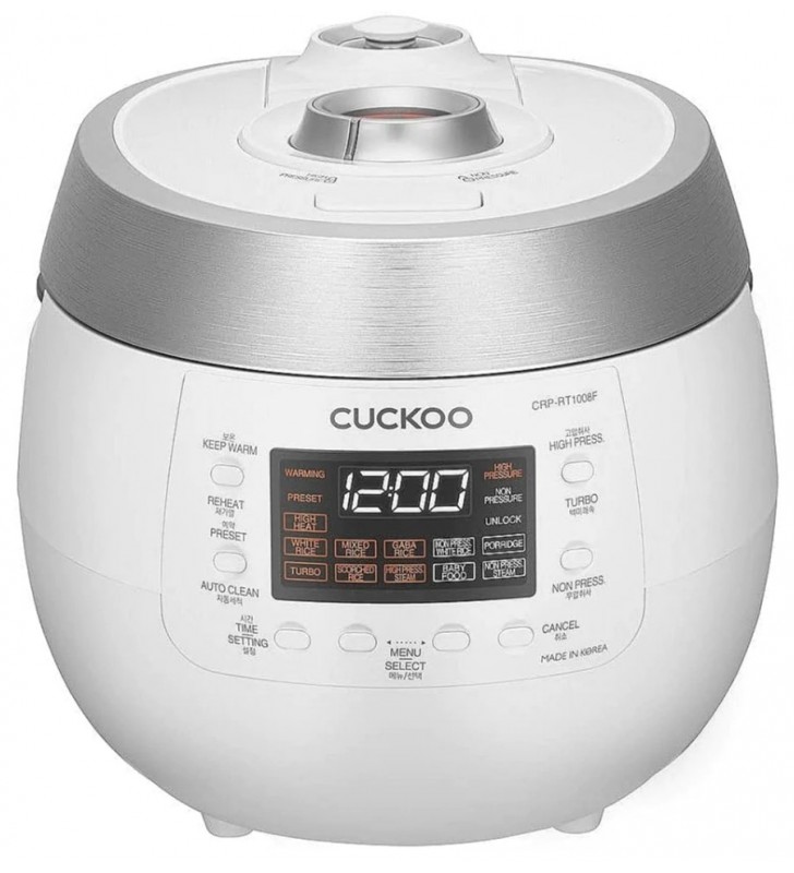 Cuckoo rice cooker TWIN PRESSURE white - CRP-RT1008F