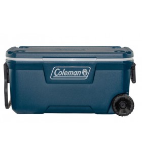 Lada frigorifica pasiva cu roti Coleman Xtreme 100QT, 92x45x46 cm, 96 litri, bleumarin
